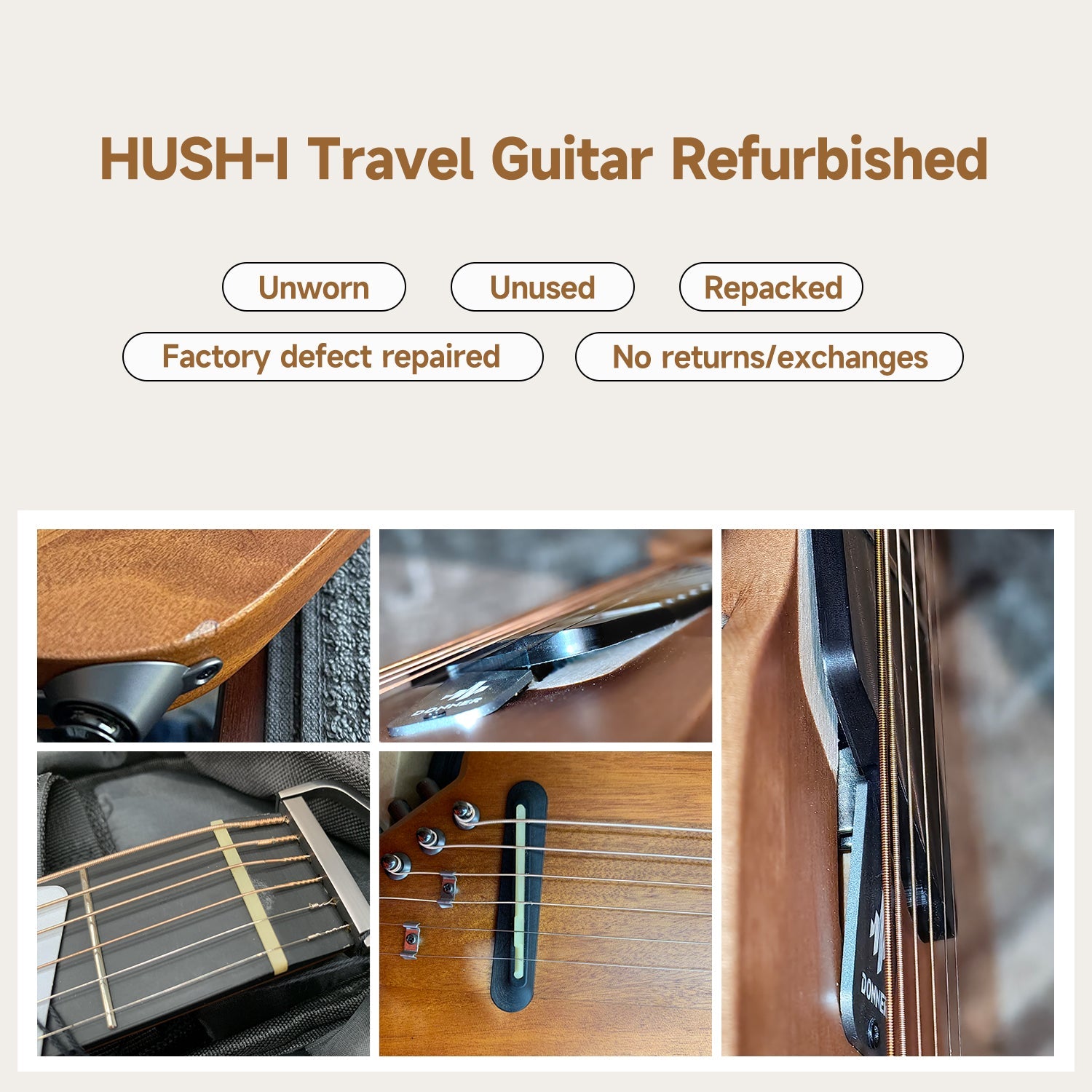 【Openbox】Donner HUSH I Electric Guitar Kit