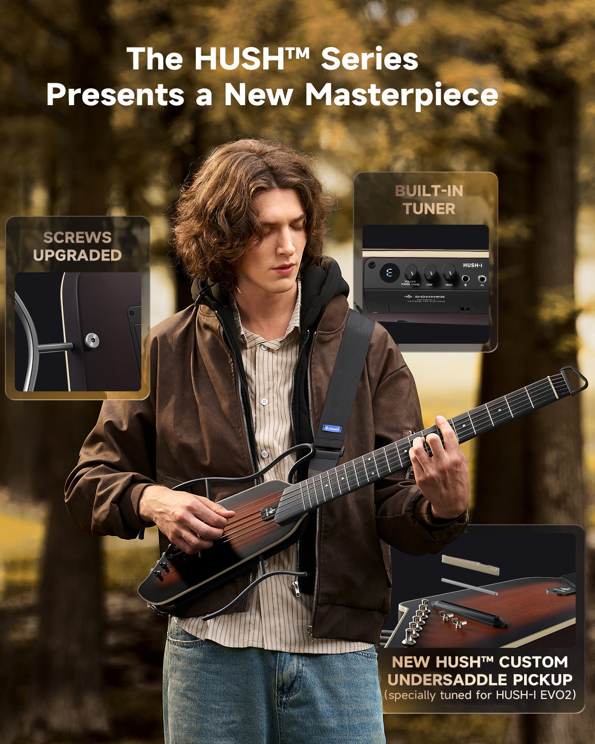 Donner HUSH I Evo2 Guitar