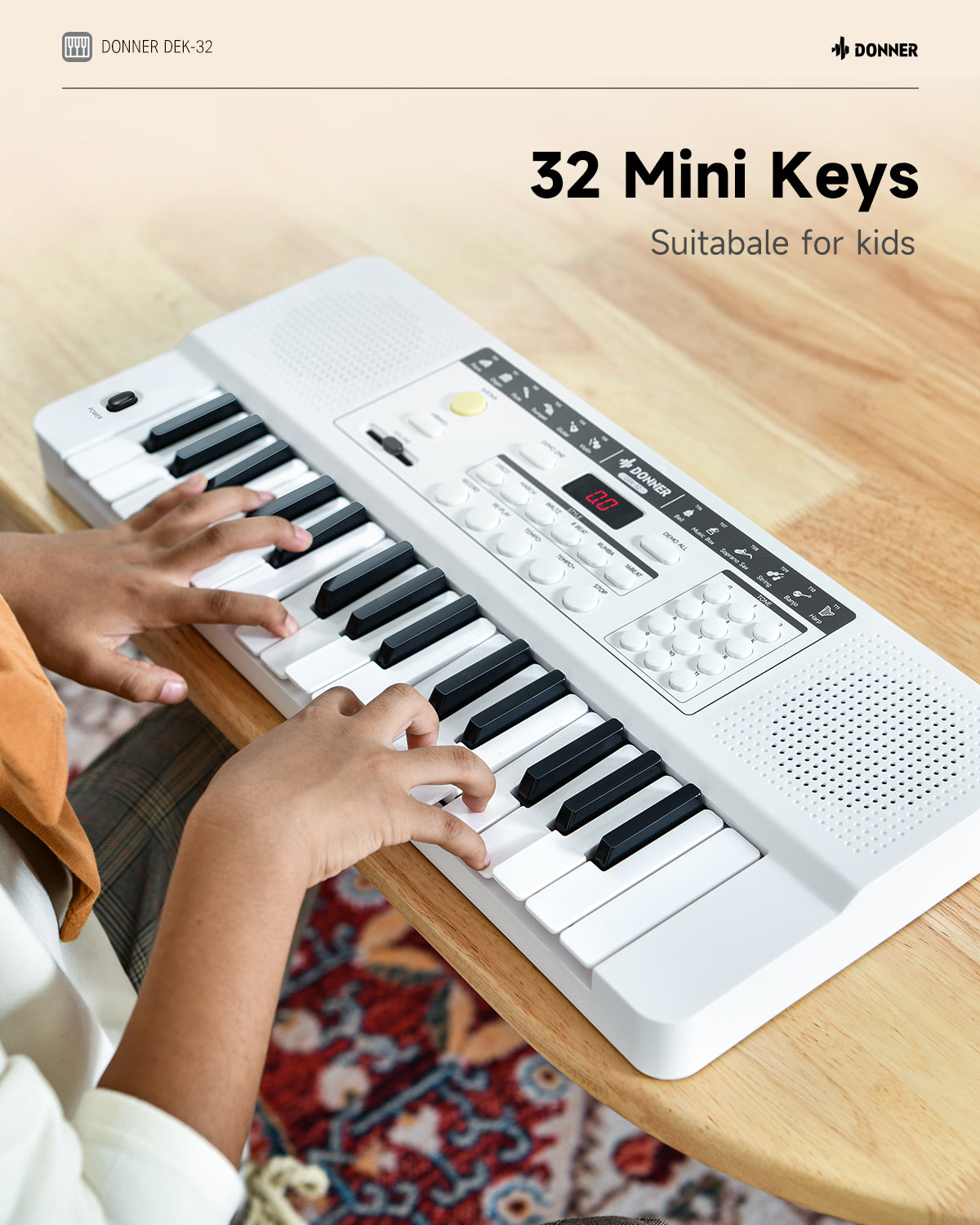 Donner DEK-32 32 keys Electronic Keyboard