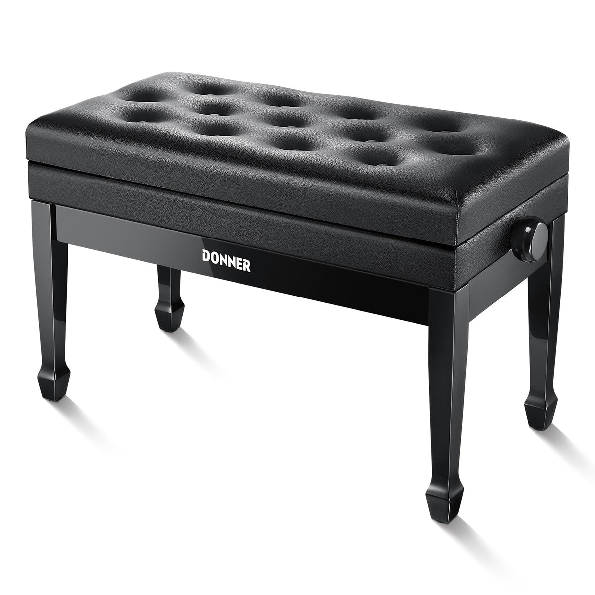 Donner Duet Adjustable Height Piano Bench