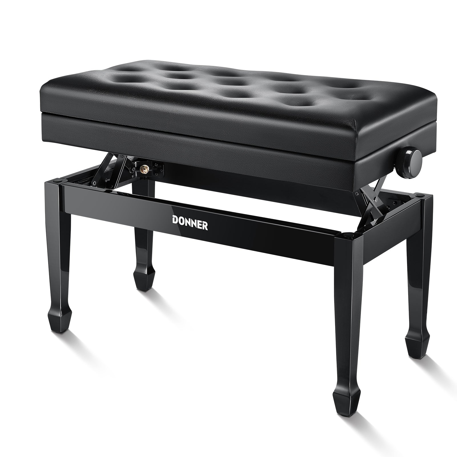 Donner Duet Adjustable Height Piano Bench