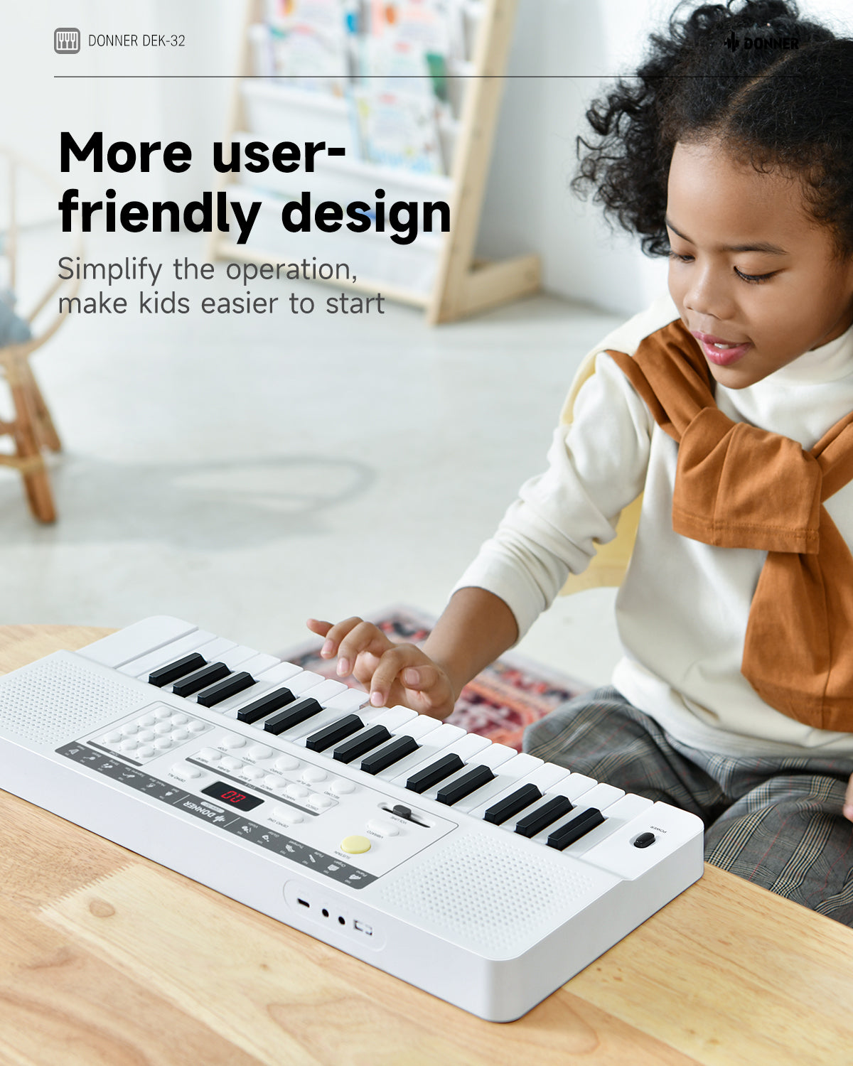 Donner DEK-32 32 keys Electronic Keyboard