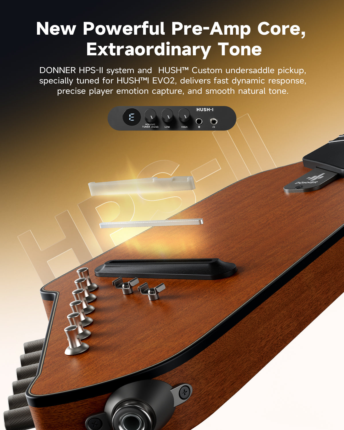 Donner HUSH I Evo2 Guitar