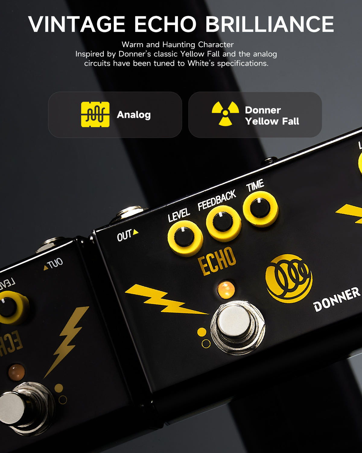 Donner Triple Threat Multi-effect Guitar Pedal