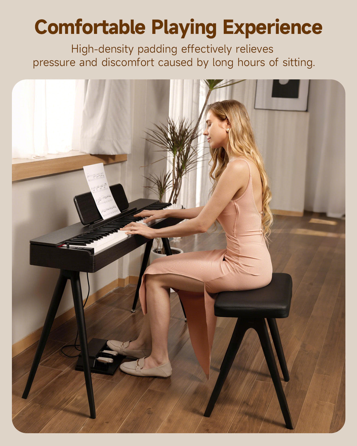 Donner DKB-100 Wood Piano Bench