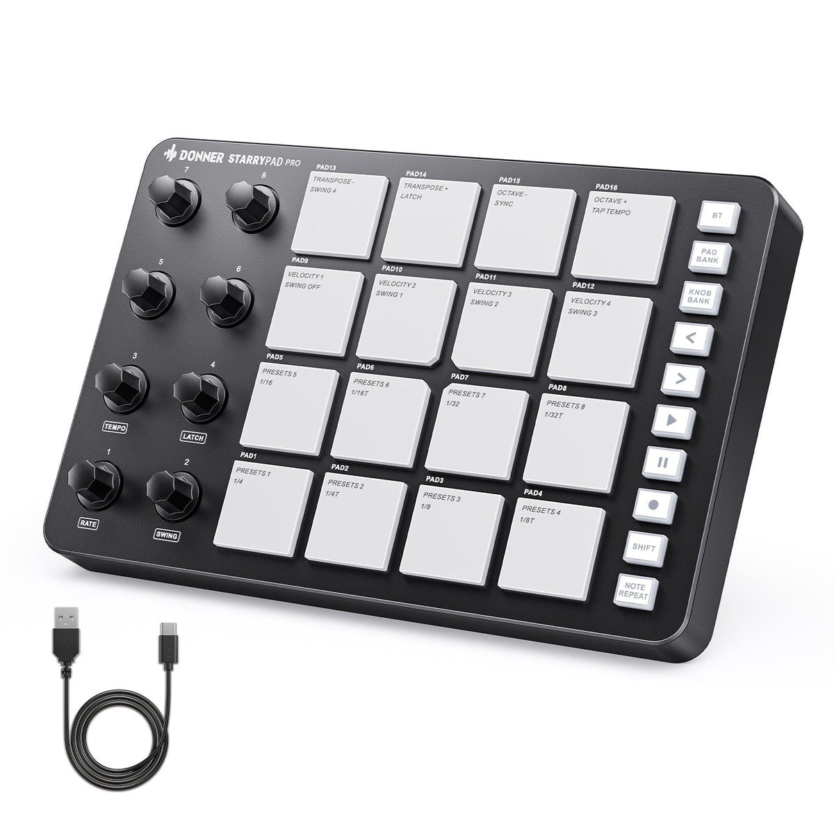 Donner STARRYPAD PRO MIDI Controller