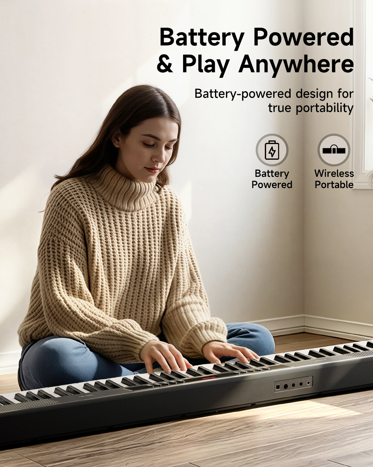 Donner DEP-07 88 Key Semi-Weighted Portable Digital Piano