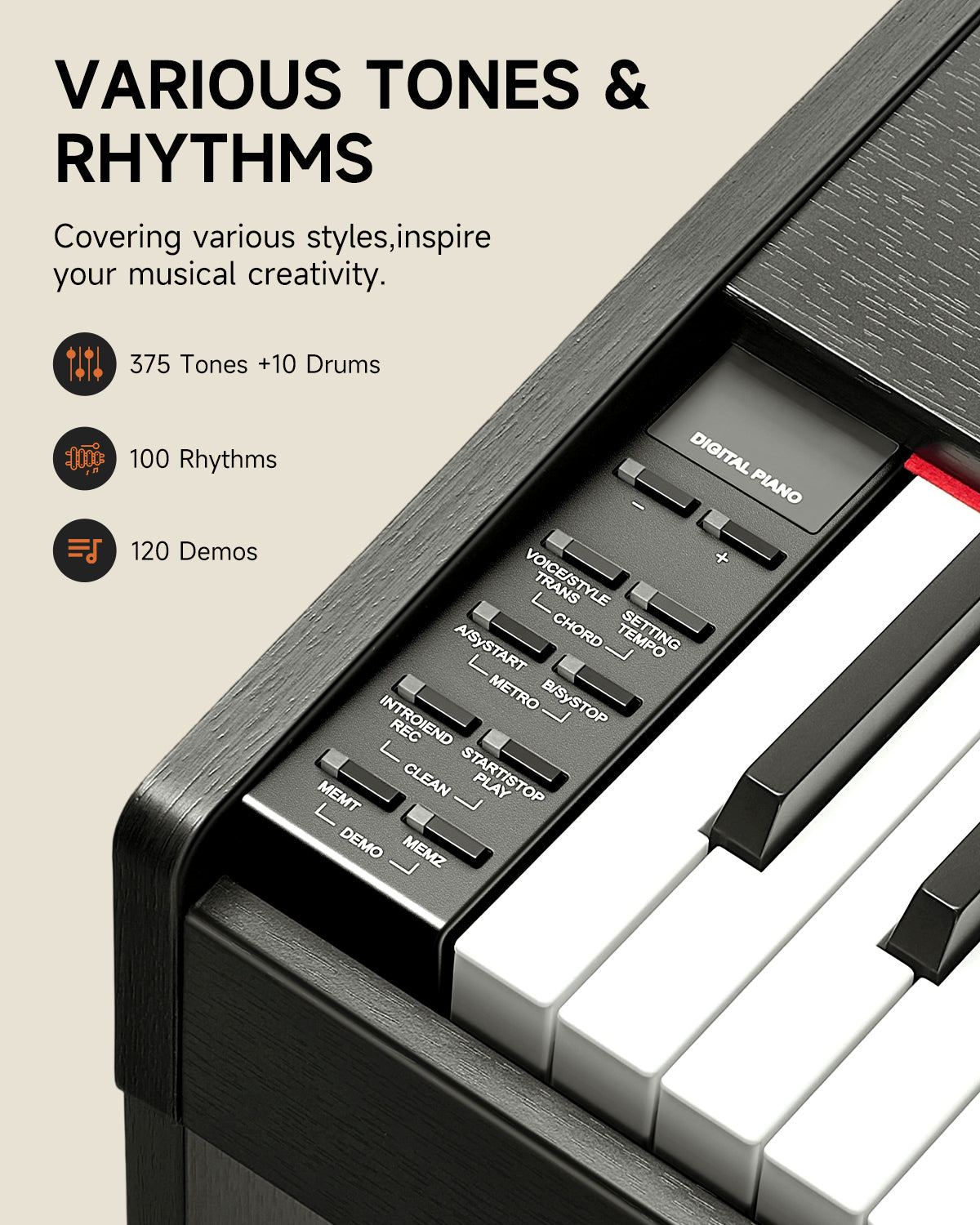 Donner DDP-50 88 Key Weighted Digital Piano