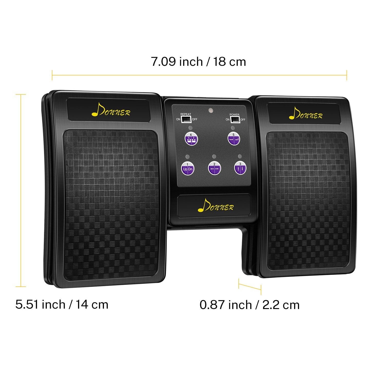 Donner DBM-10 Bluetooth Auto Page Turner Pedal