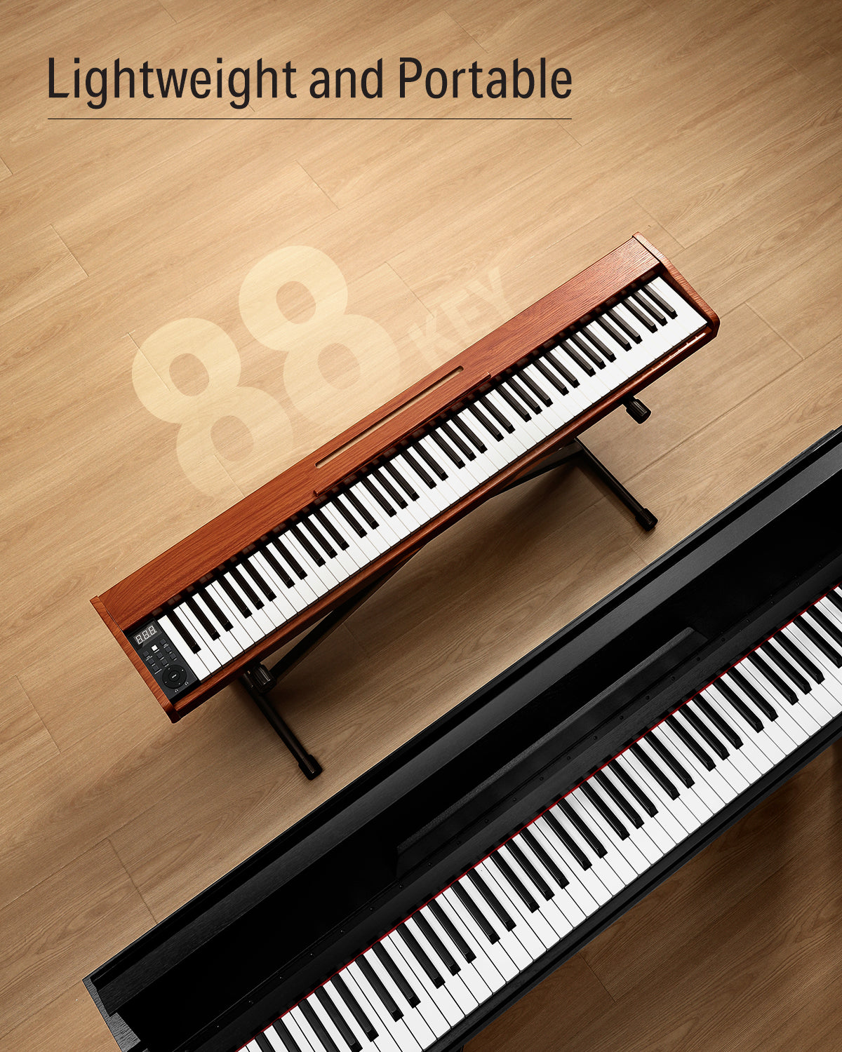 Donner DEP-1S Digital Piano Kit with X-Stand
