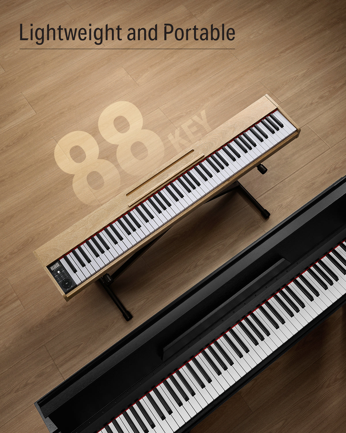 Donner DEP-1S Digital Piano Kit with X-Stand