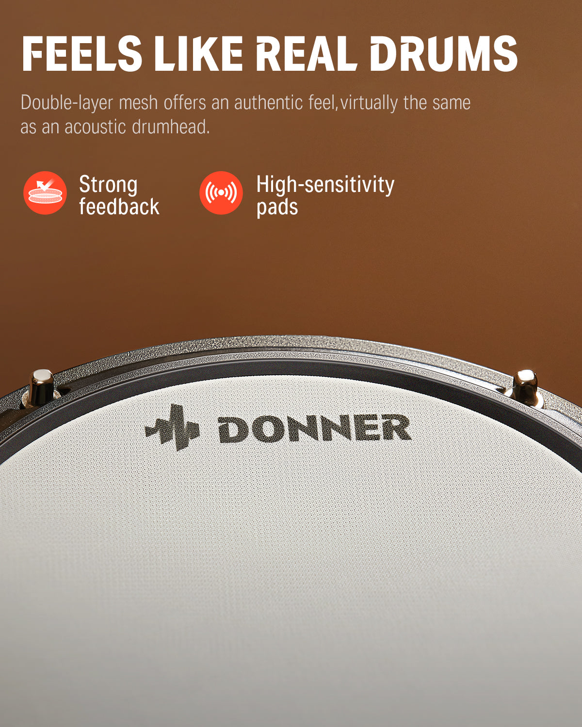 Donner DED-80 Beginner Electronic Drum Kit