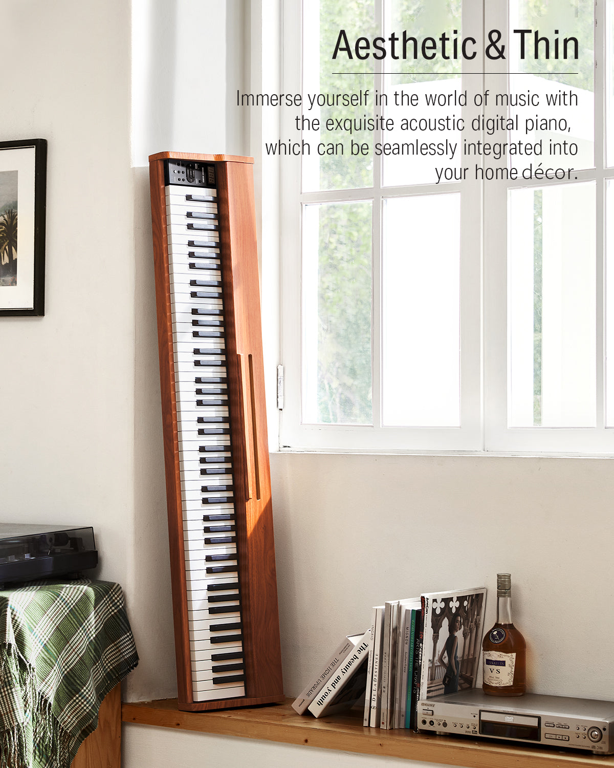 Donner DEP-1S Digital Piano Kit with X-Stand