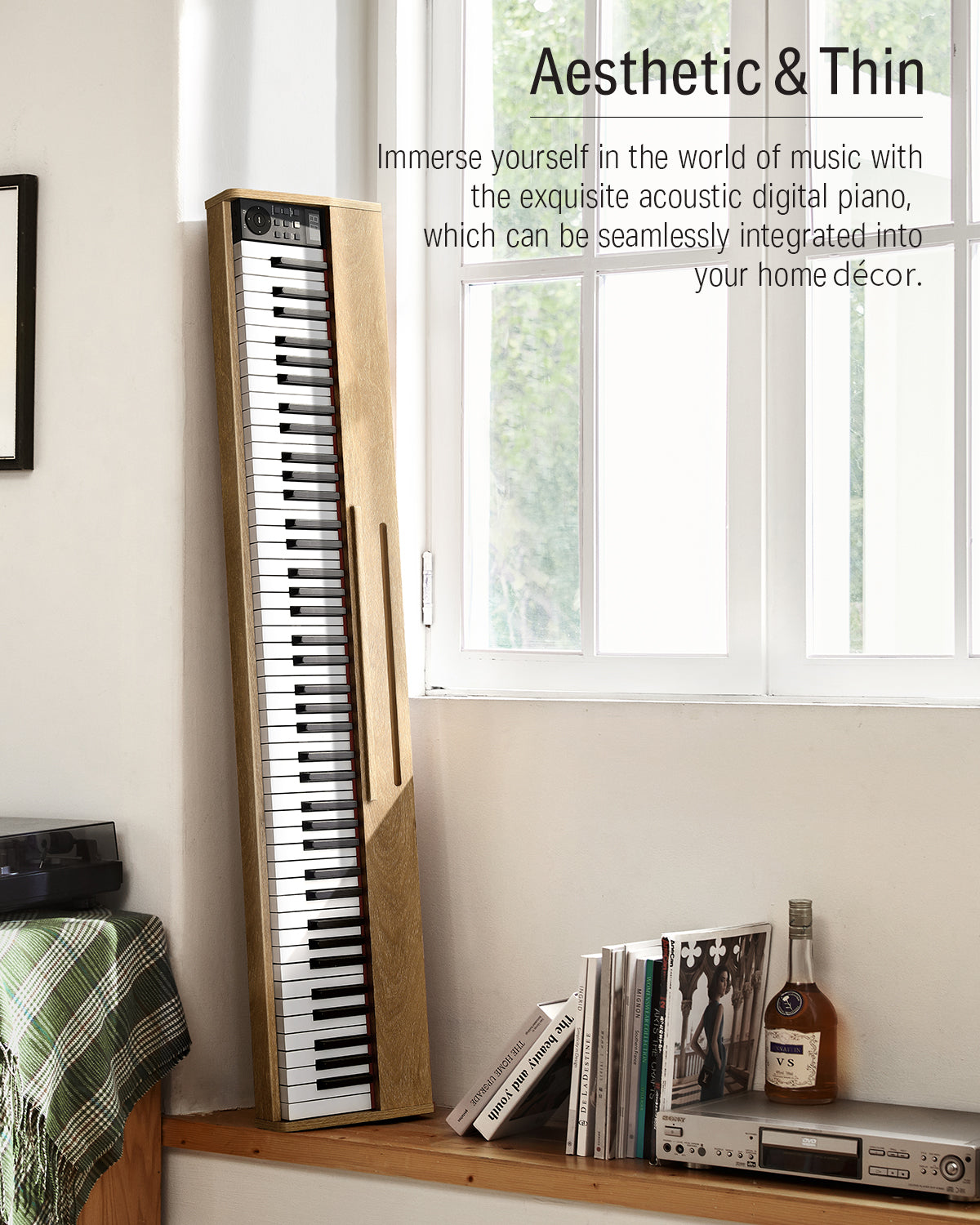Donner DEP-1S Digital Piano Kit with X-Stand