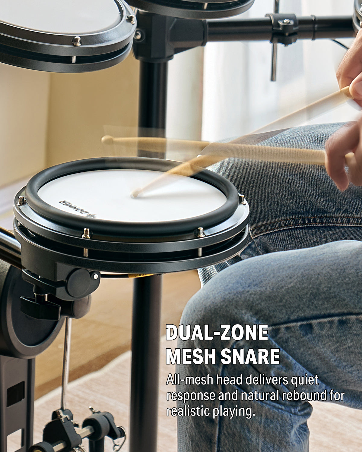 Donner DED-100 Teenager Drum Set