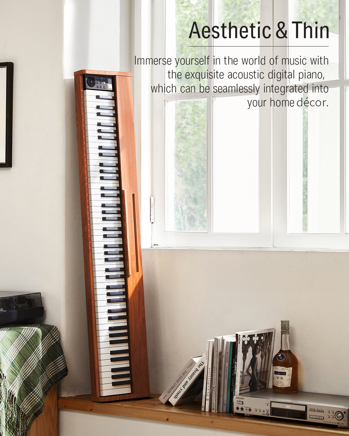Donner DEP-1S Digital Piano Kit with X-Stand