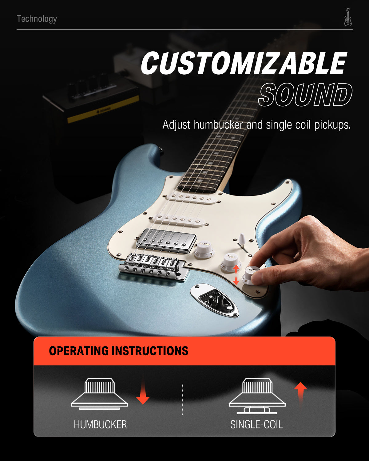 Donner DST-152 Electric Guitar Kit