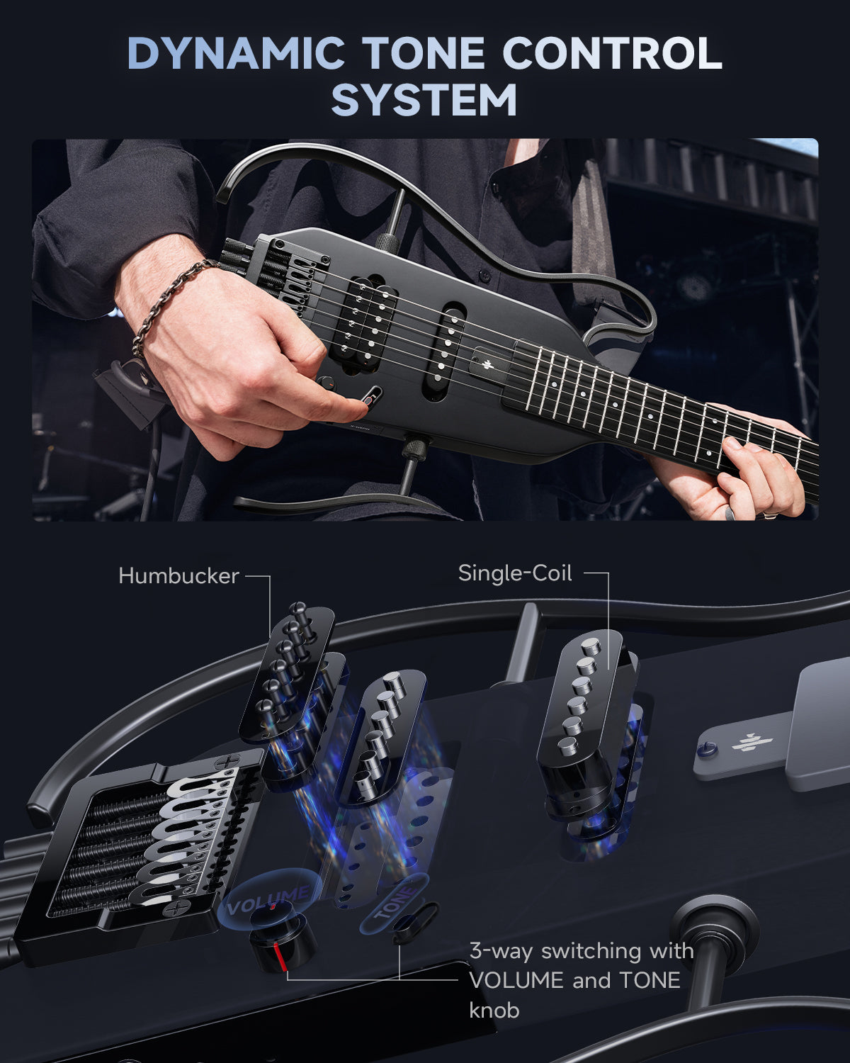 Donner HUSH X Electric Guitar