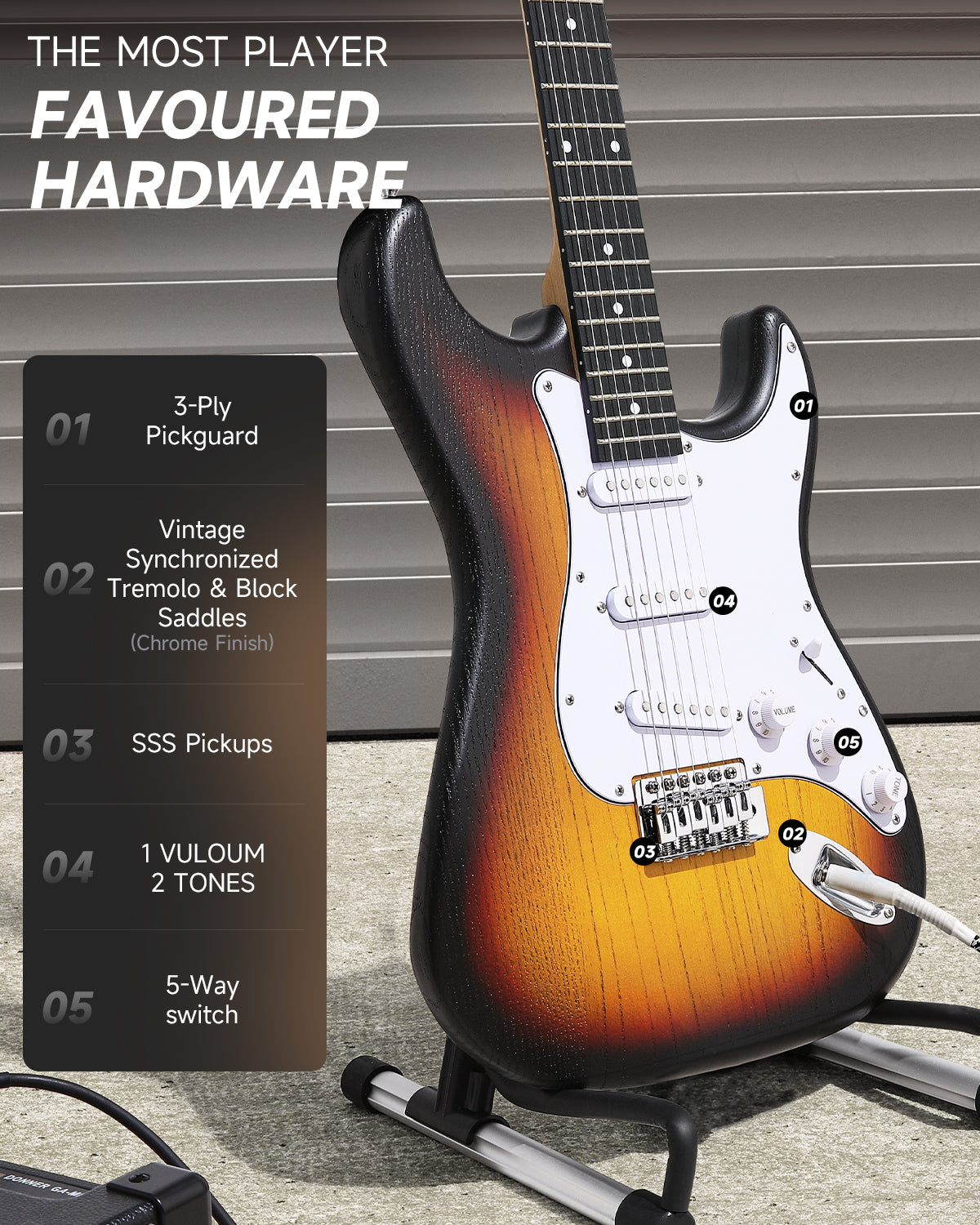 Donner DST-80 Electric Guitar