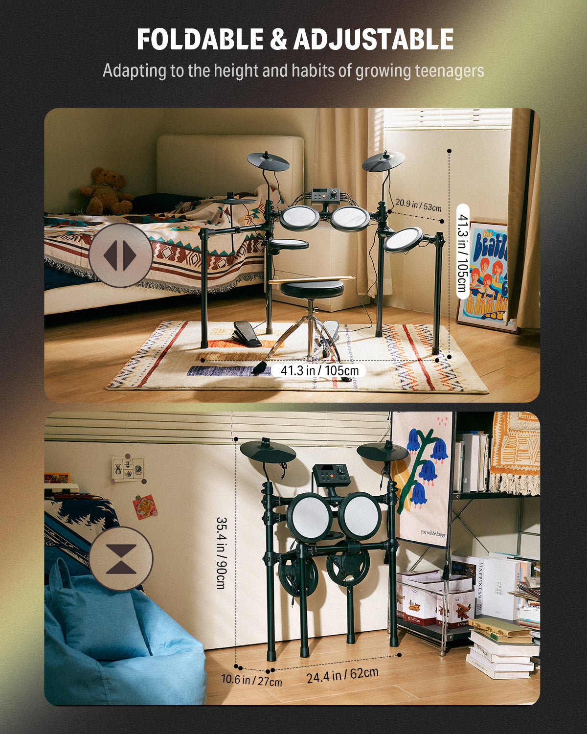 Donner DED-70 Junior Electronic Drum Kit