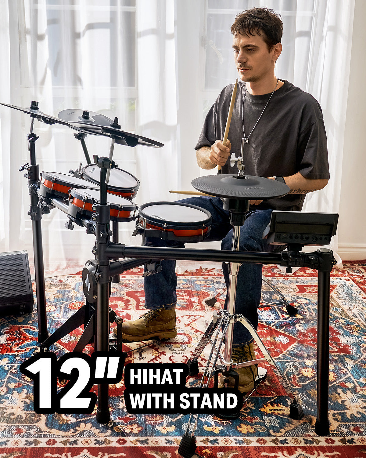 Donner HHCB-12 12" Hi-Hat Cymbal Controller
