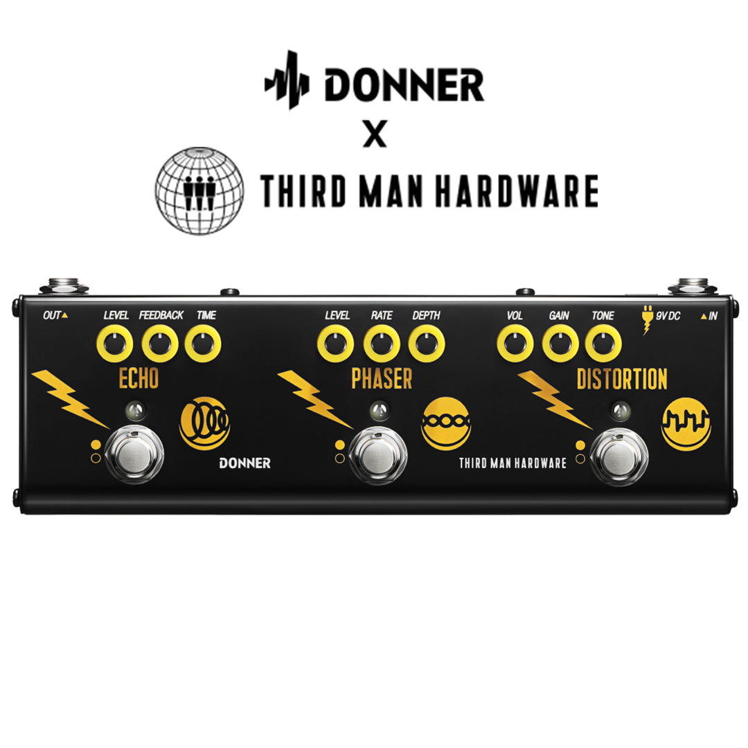 Donner Triple Threat Multi-effect Guitar Pedal