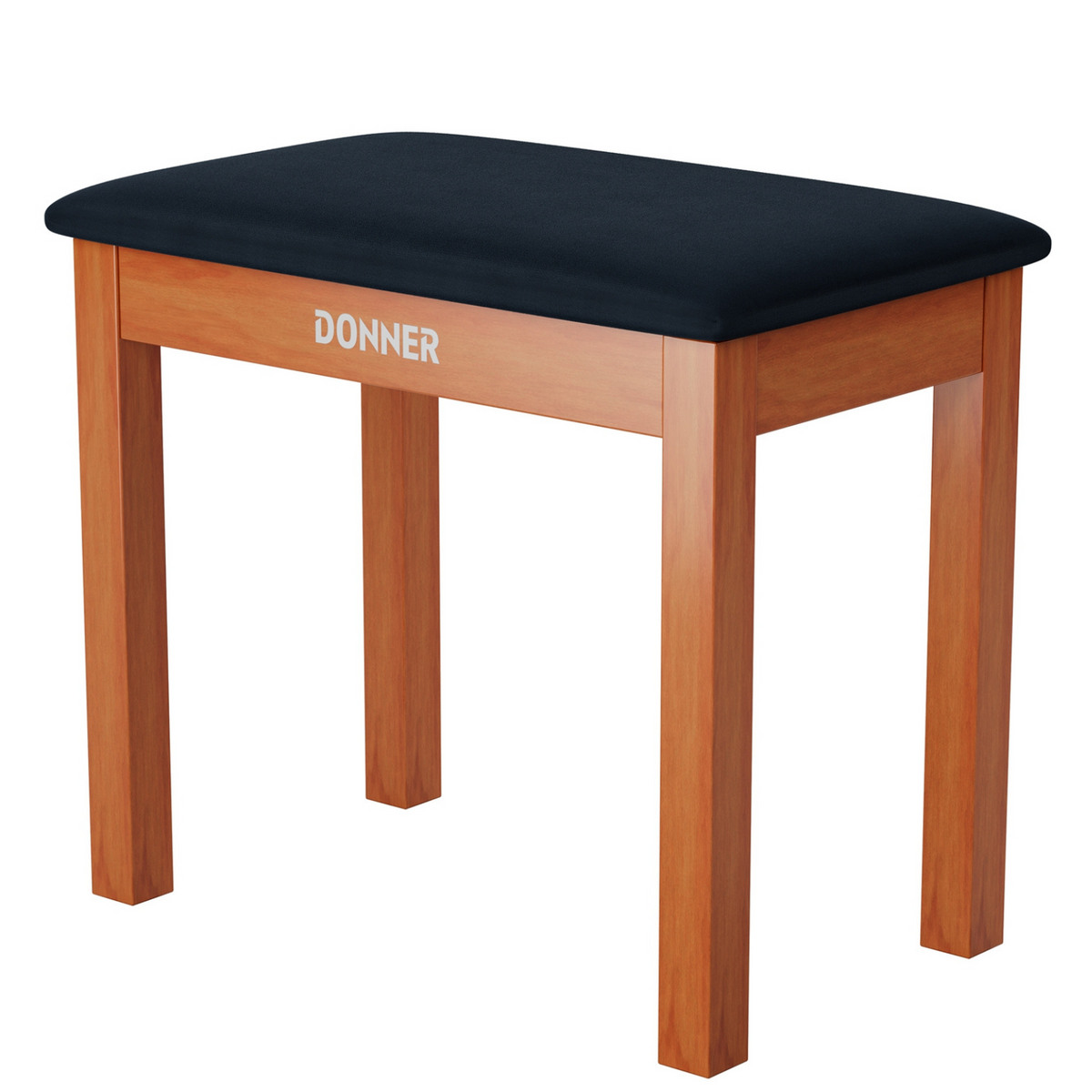 Donner DKB-10 Solid Wood Piano Bench with Storage Natural