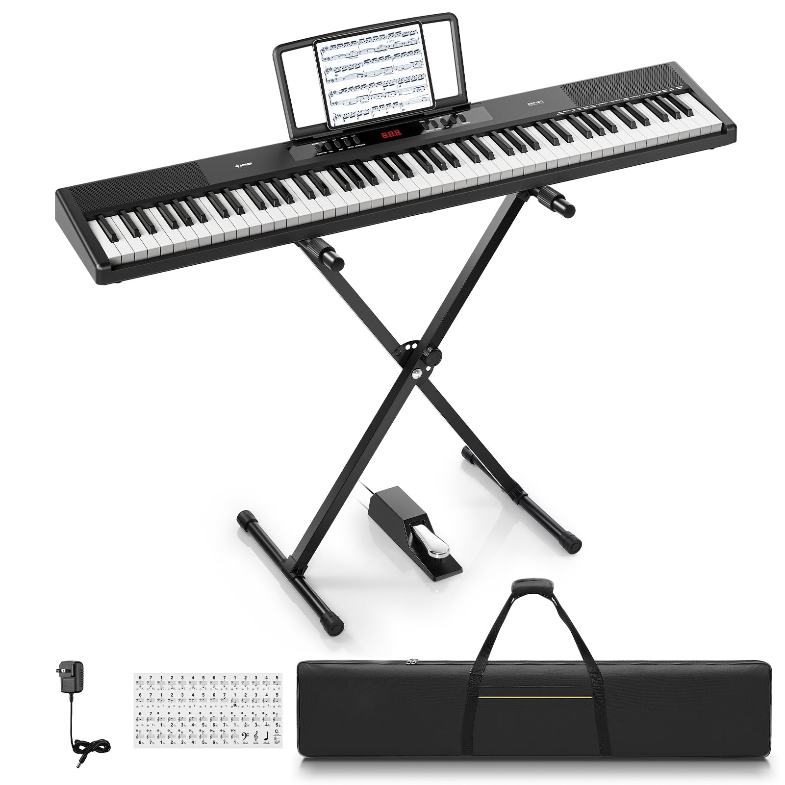 Donner DEP-07 88 Key Semi-Weighted Portable Digital Piano