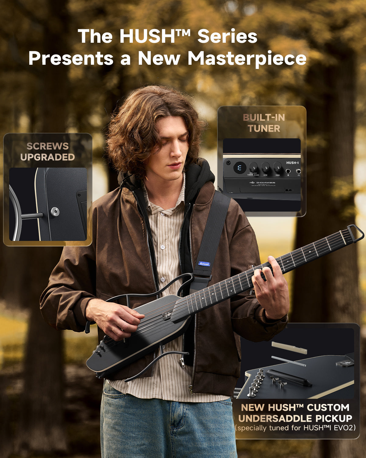 Donner HUSH I Evo2 Guitar
