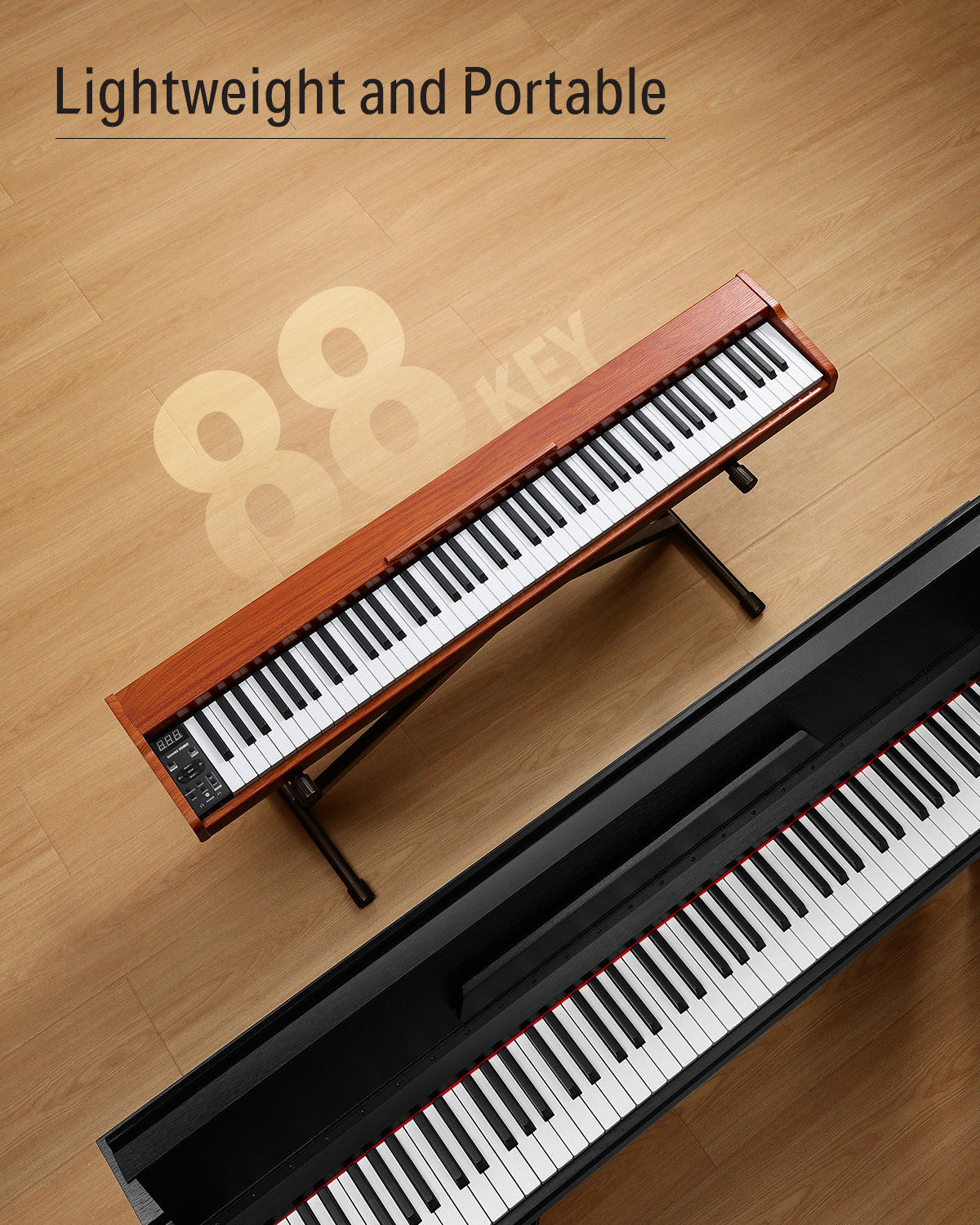 Donner DEP-1S Digital Piano Kit with X-Stand