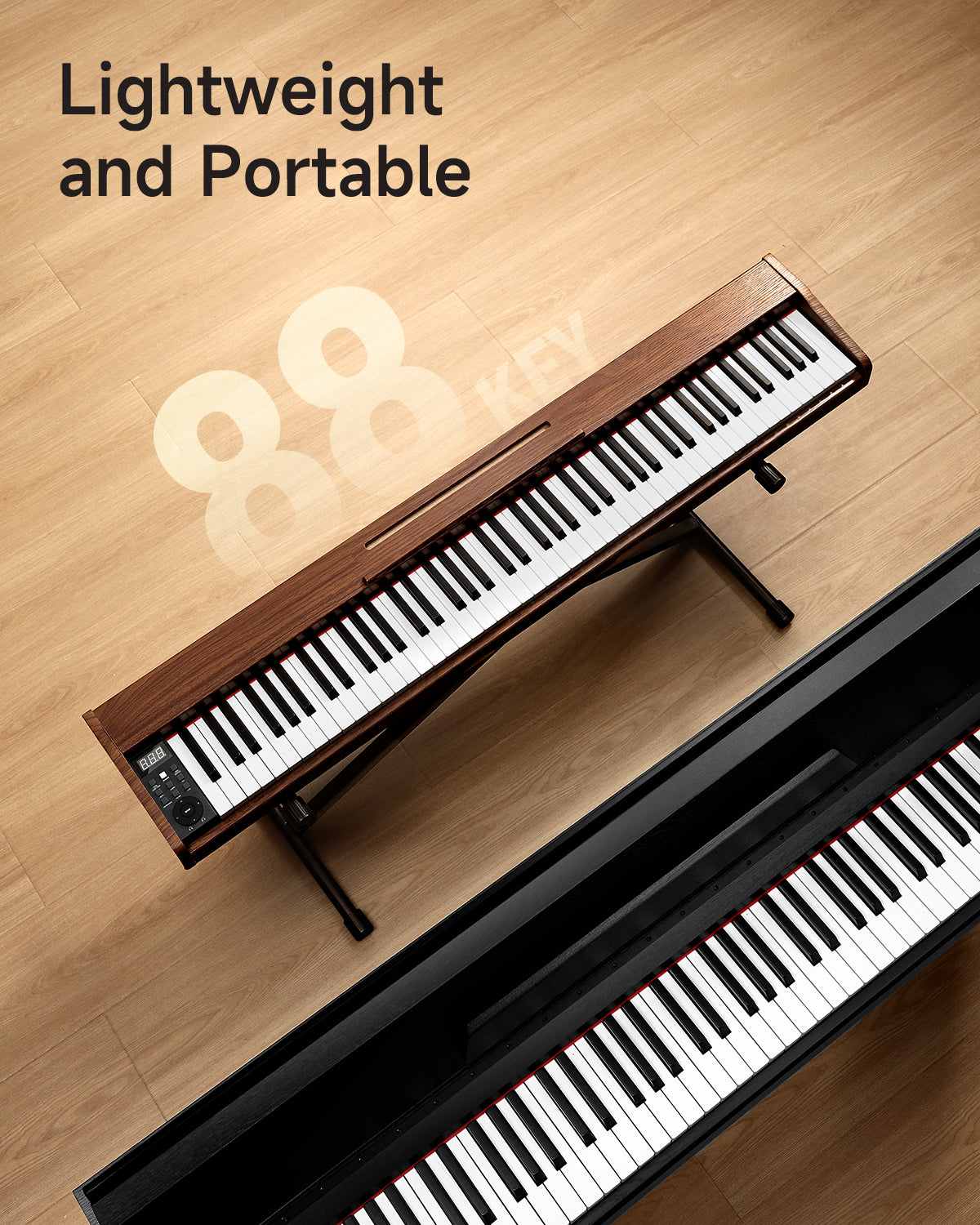 Donner DEP-1S Digital Piano Kit with X-Stand