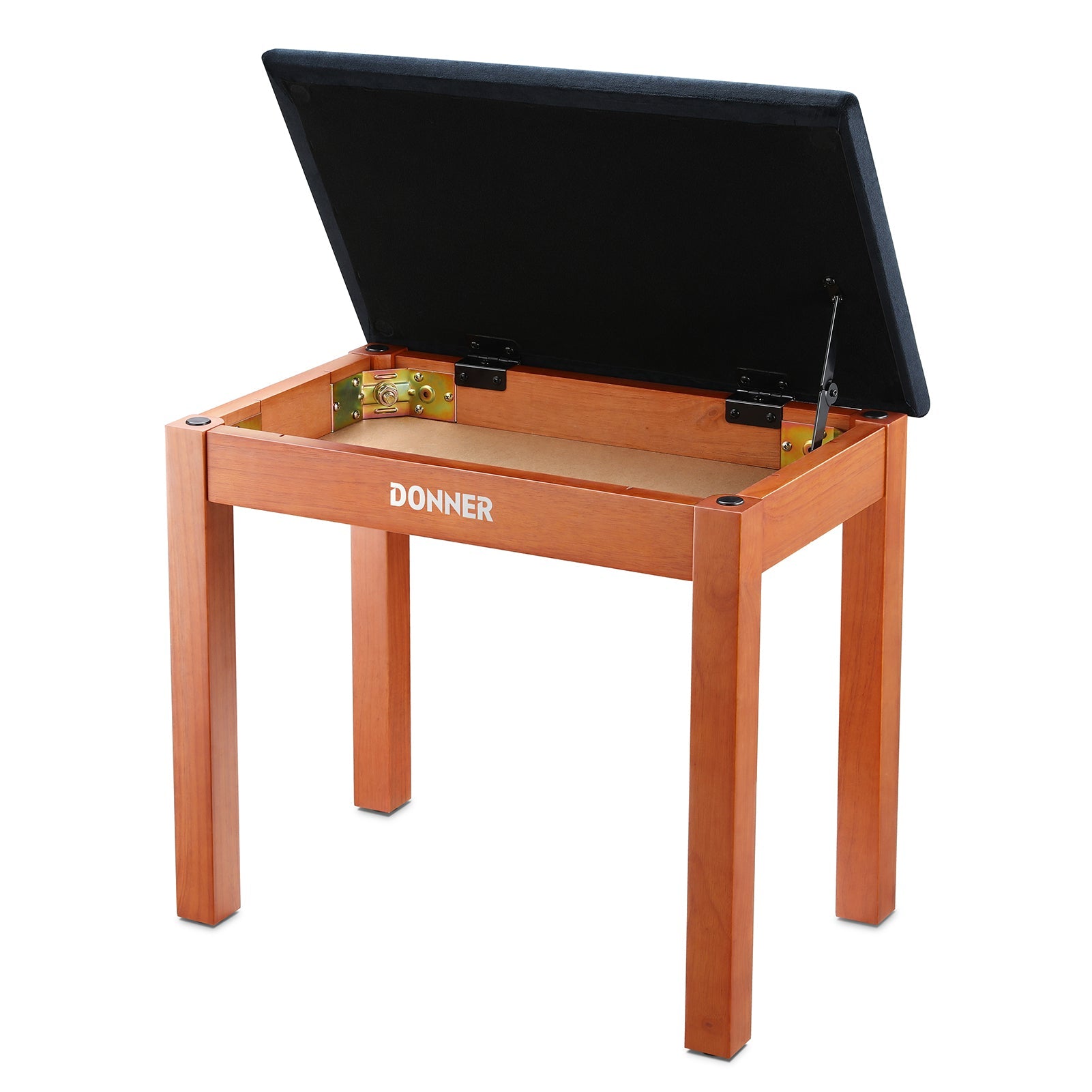 Donner DKB-10 Solid Wood Piano Bench with Storage Natural