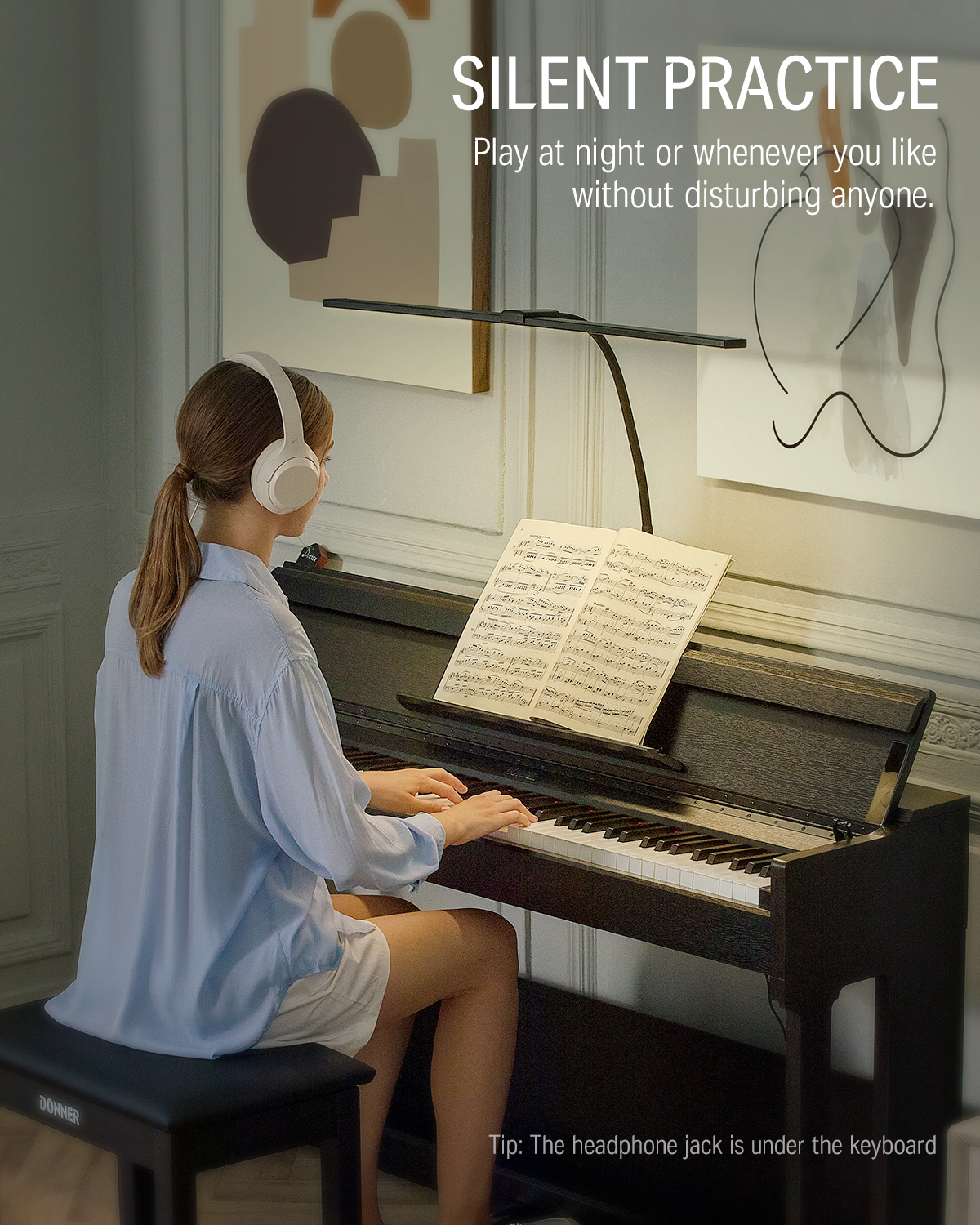 Donner DDP-90 Weighted Upright Digital Piano