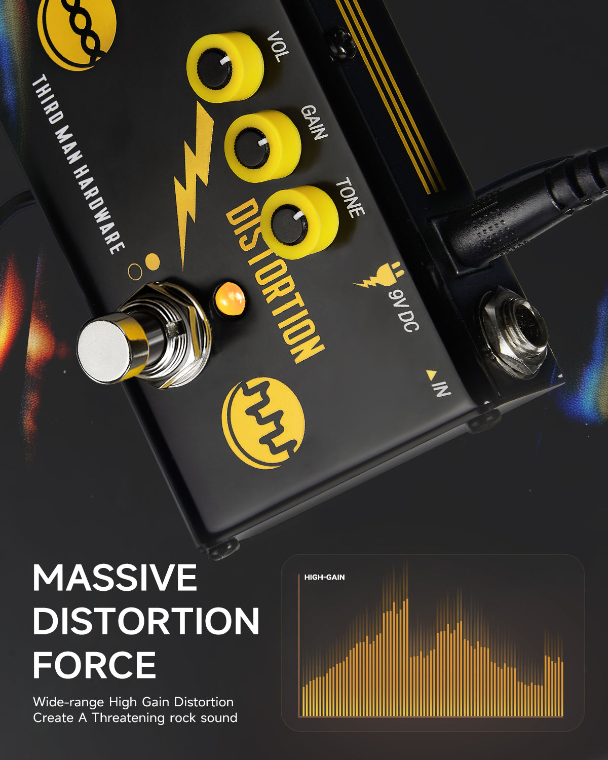 Donner Triple Threat Multi-effect Guitar Pedal