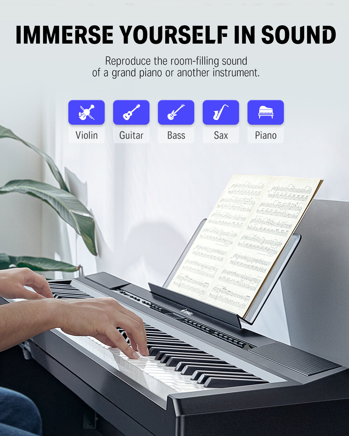 Donner DEP-20 Weighted Digital Piano