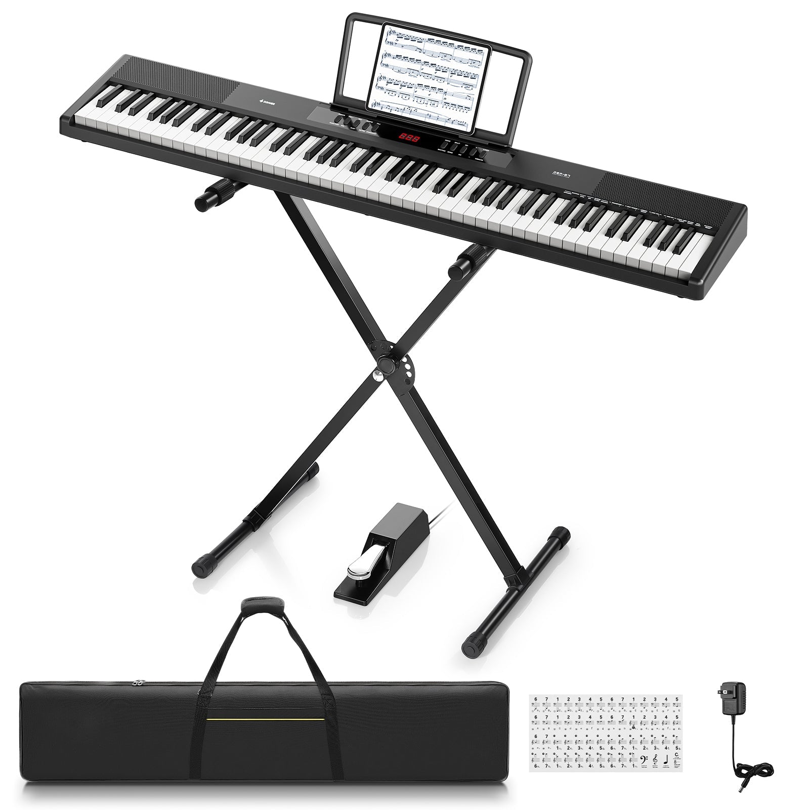 Donner DEP-07 88 Key Semi-Weighted Portable Digital Piano