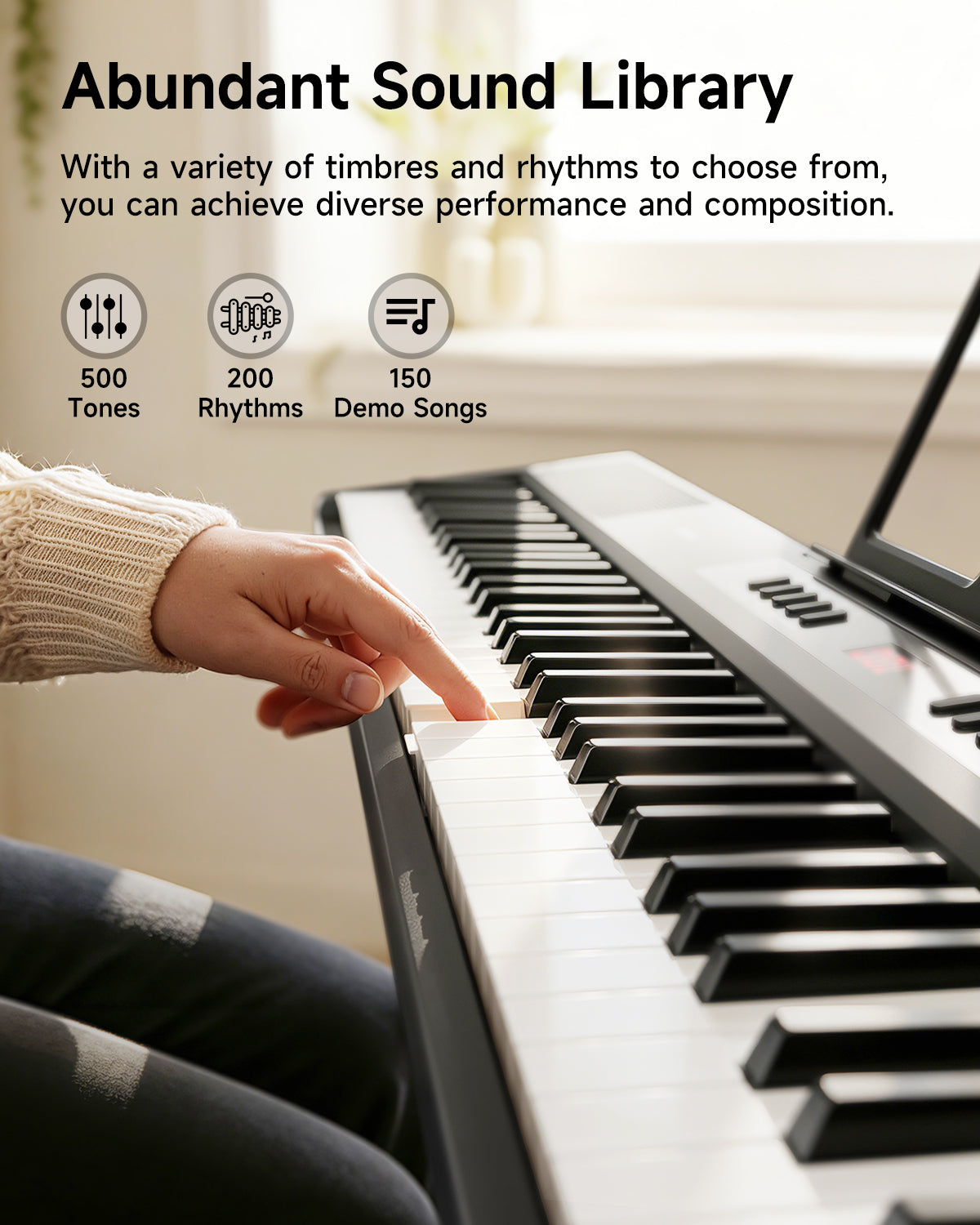 Donner DEP-07 88 Key Semi-Weighted Portable Digital Piano