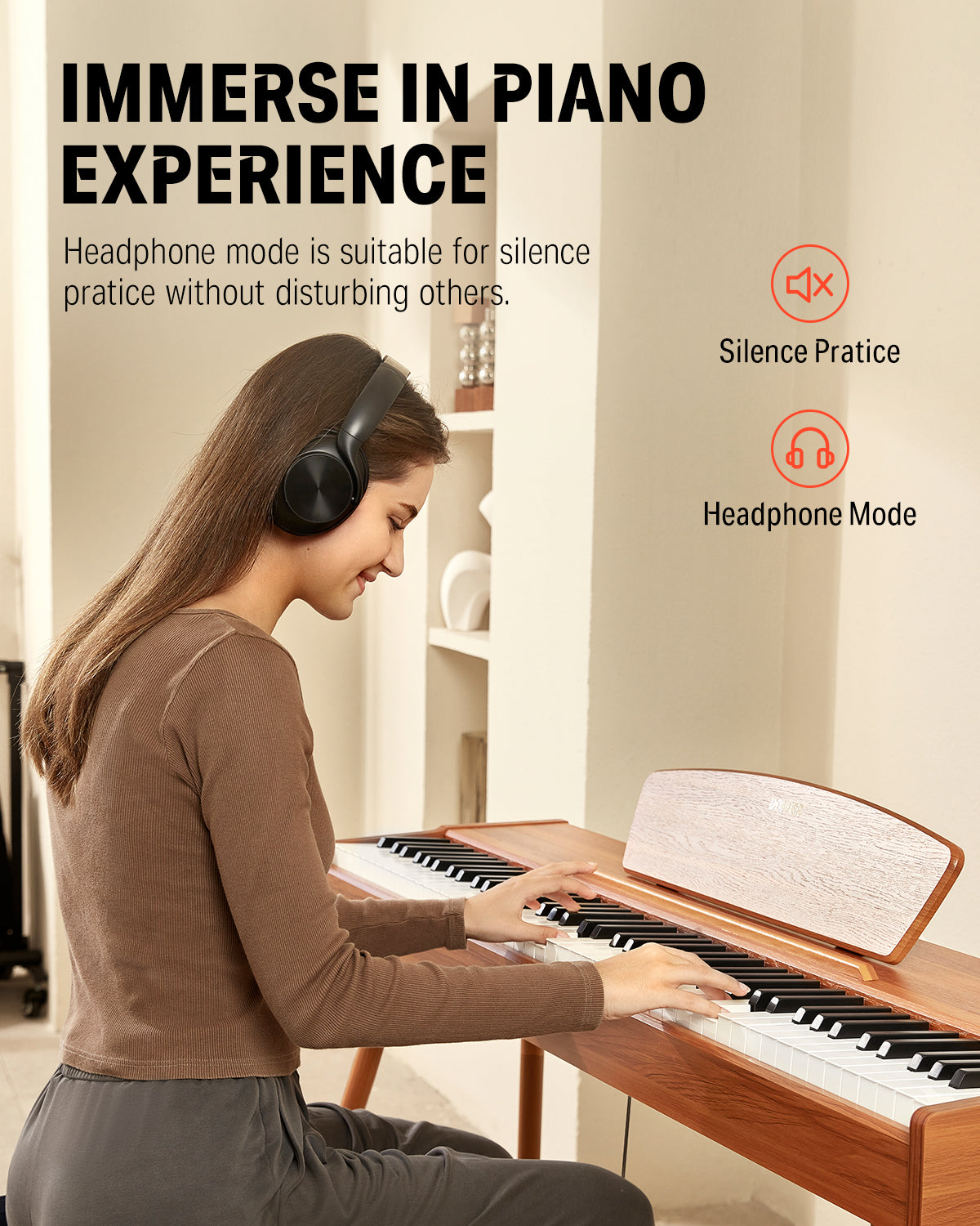 Donner DDP-80 Wooden Digital Piano