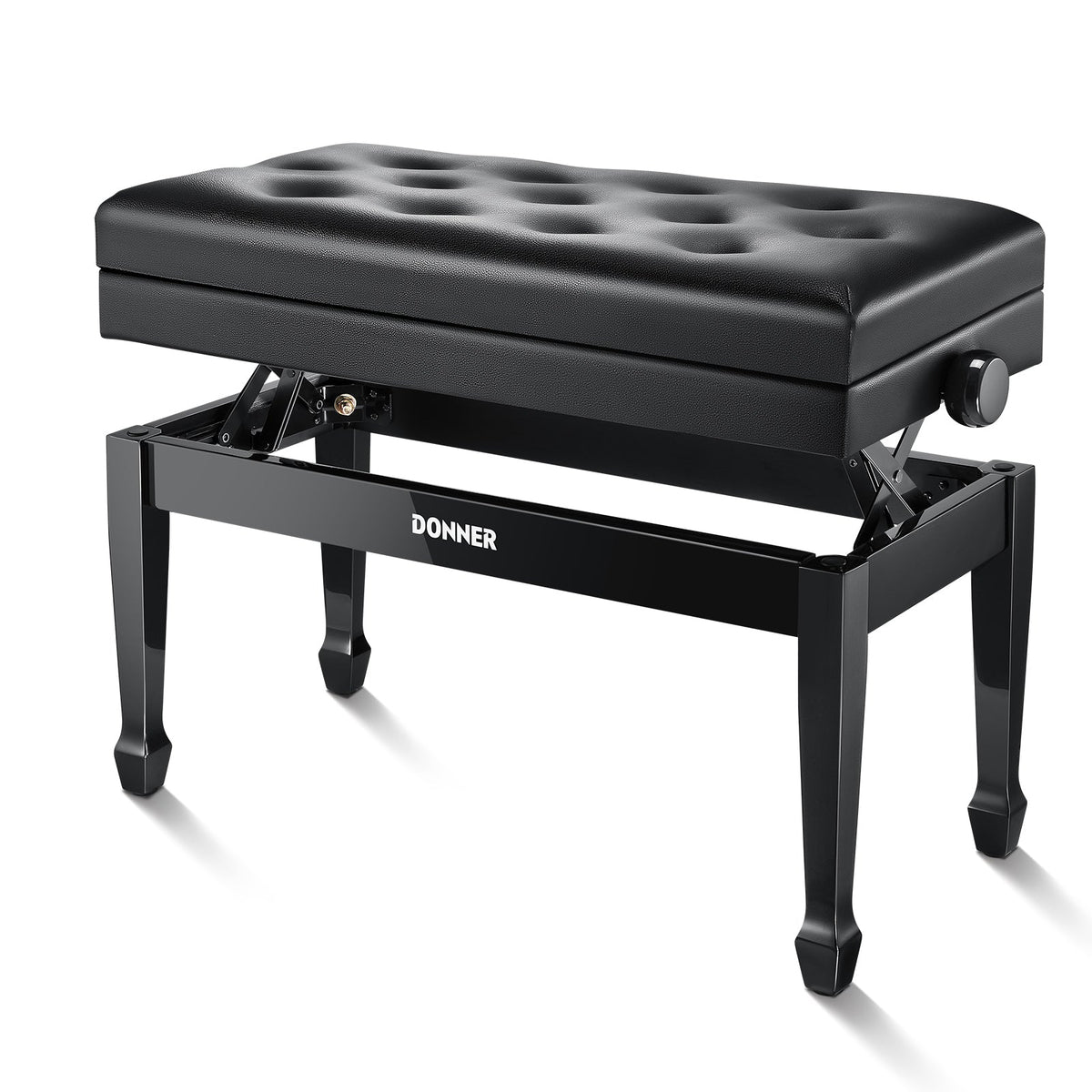 Donner Duet Adjustable Height Piano Bench