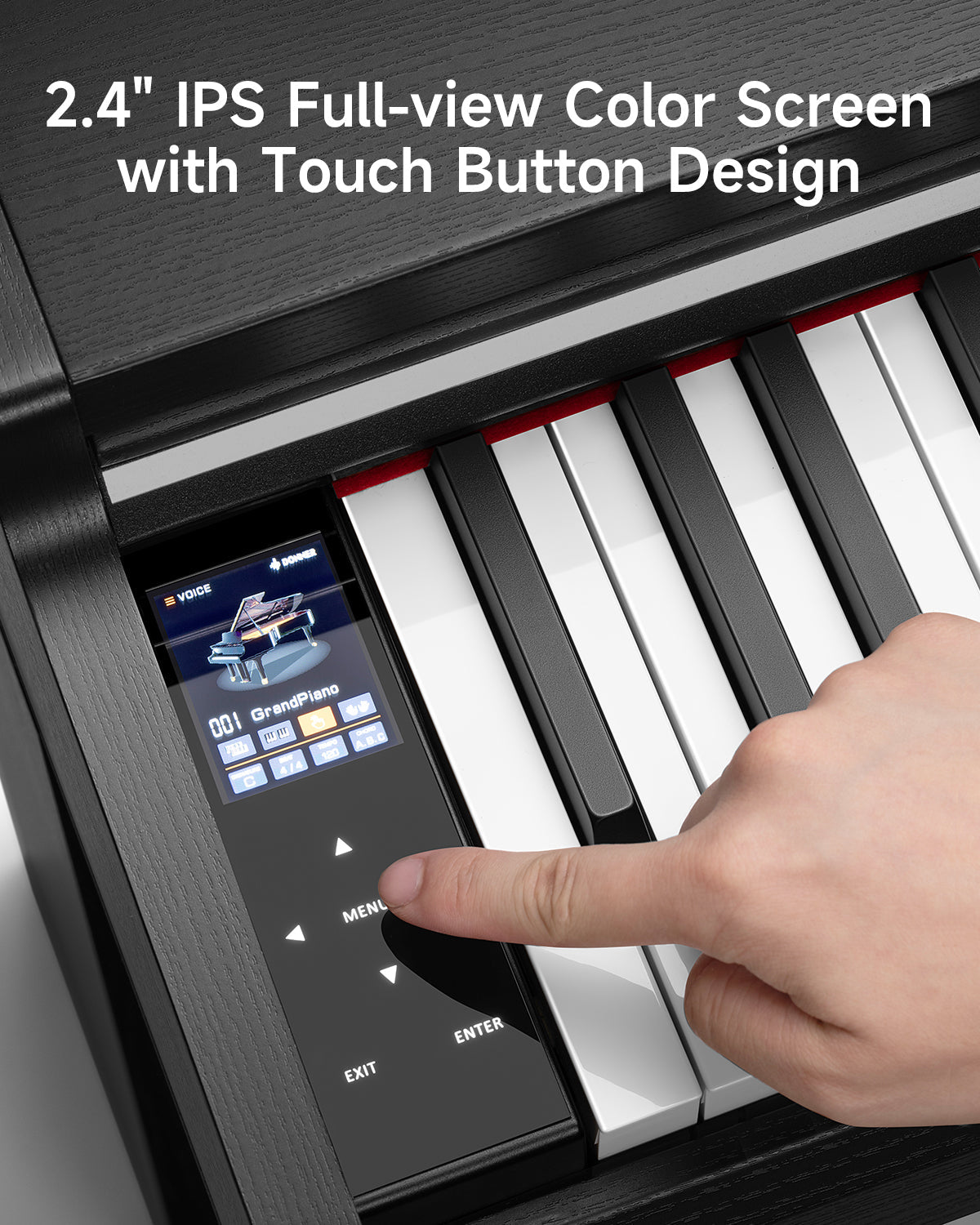 Donner DDP-200 PRO Digital Piano with Touchscreen