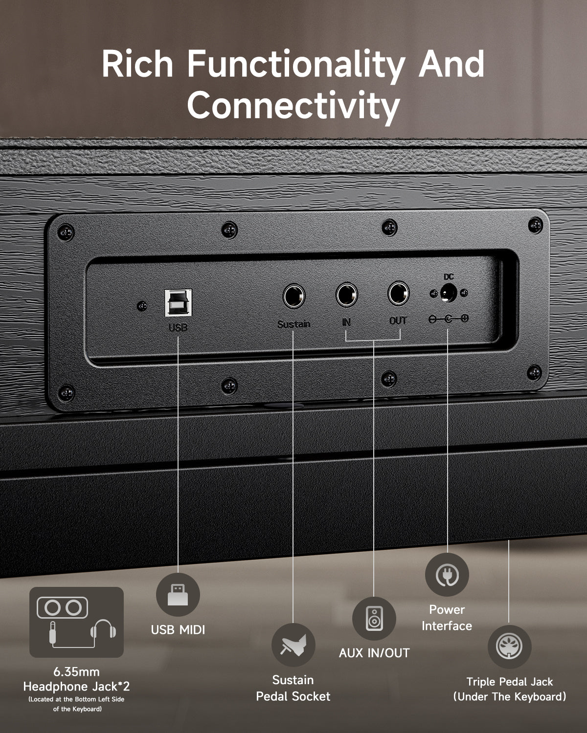 Donner OURA™ S300 Home Digital Piano