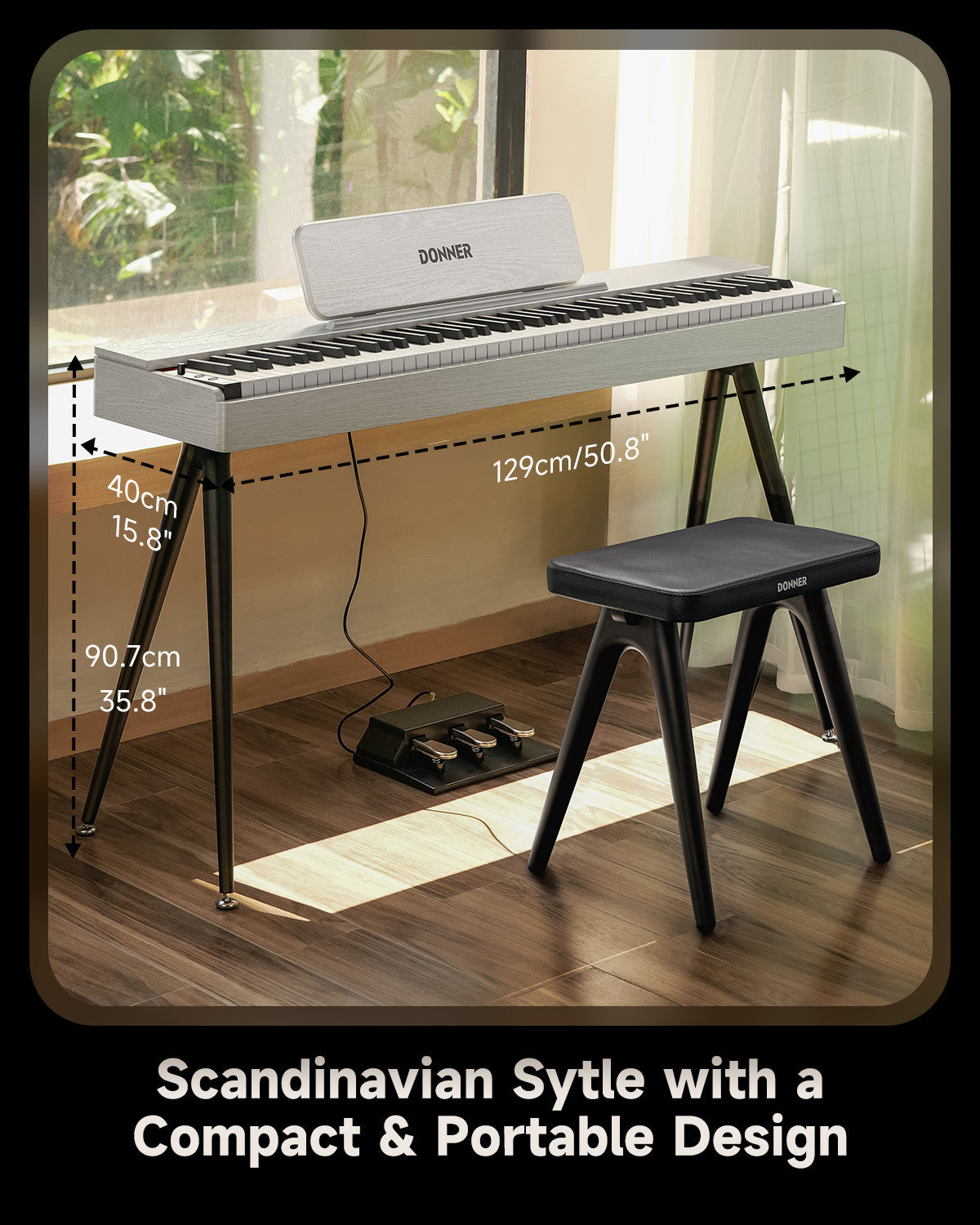 Donner OURA™ S100 Home Digital Piano