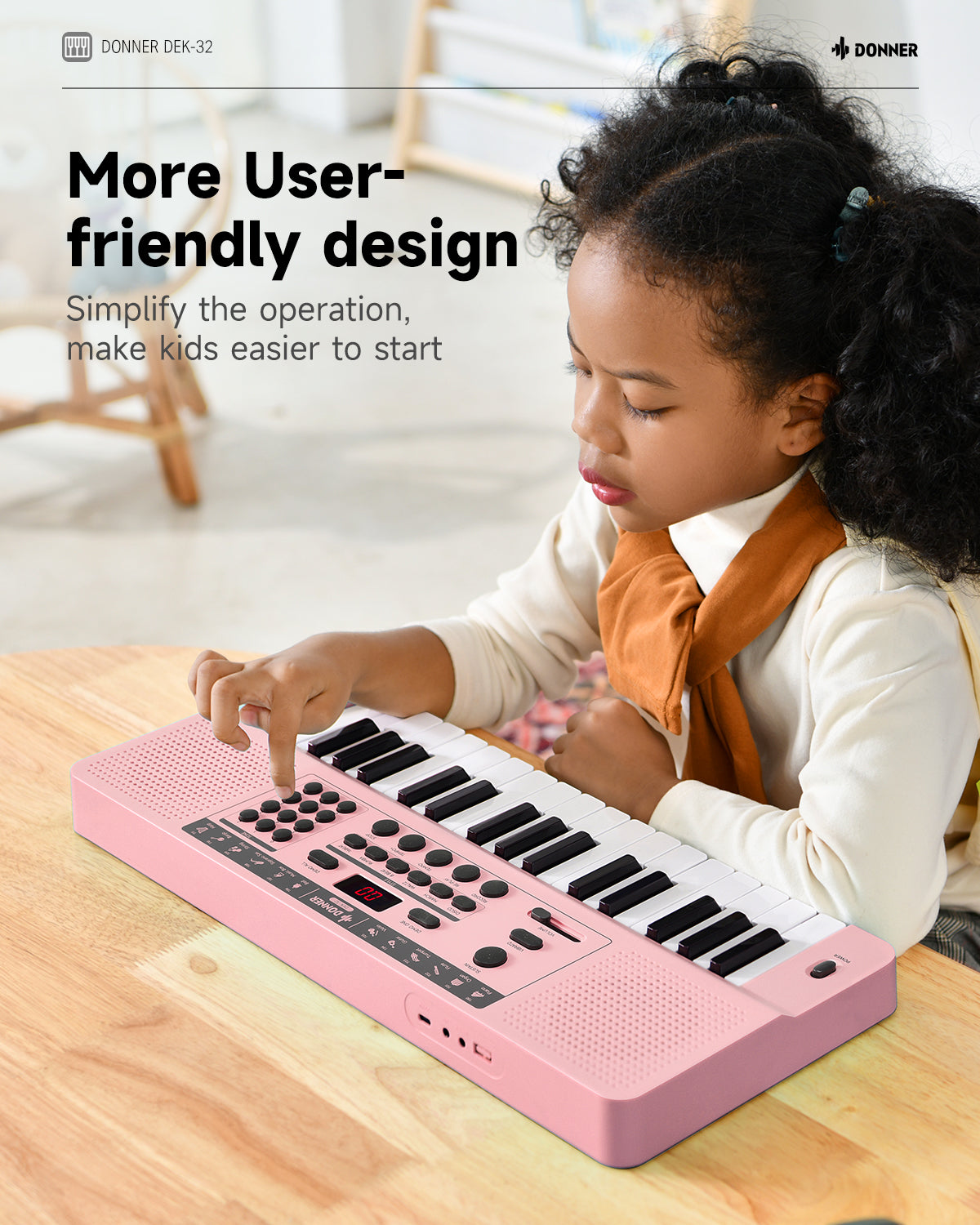 Donner DEK-32 32 keys Electronic Keyboard