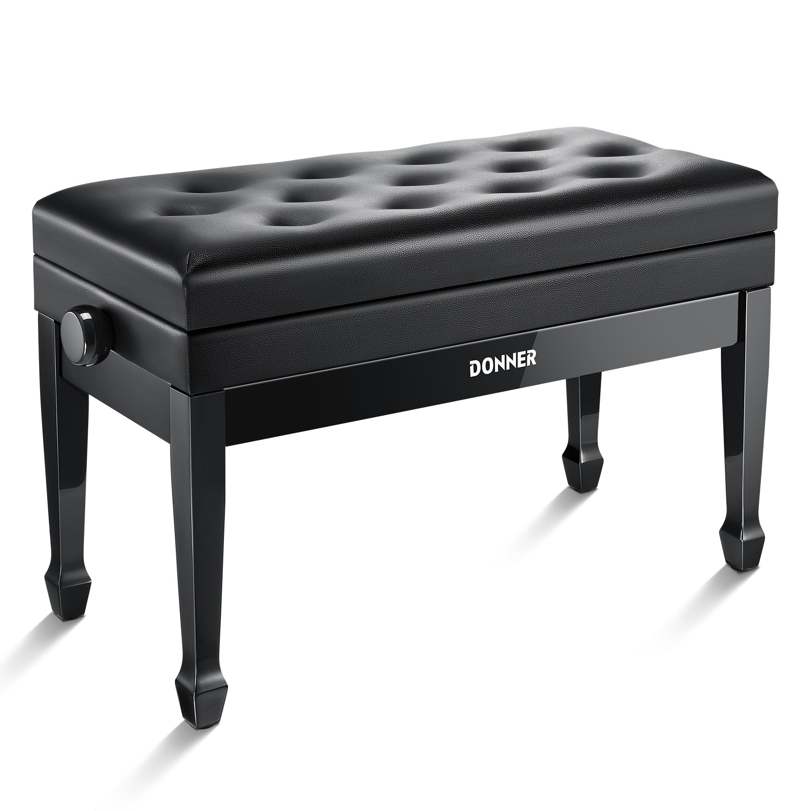 Donner Duet Adjustable Height Piano Bench