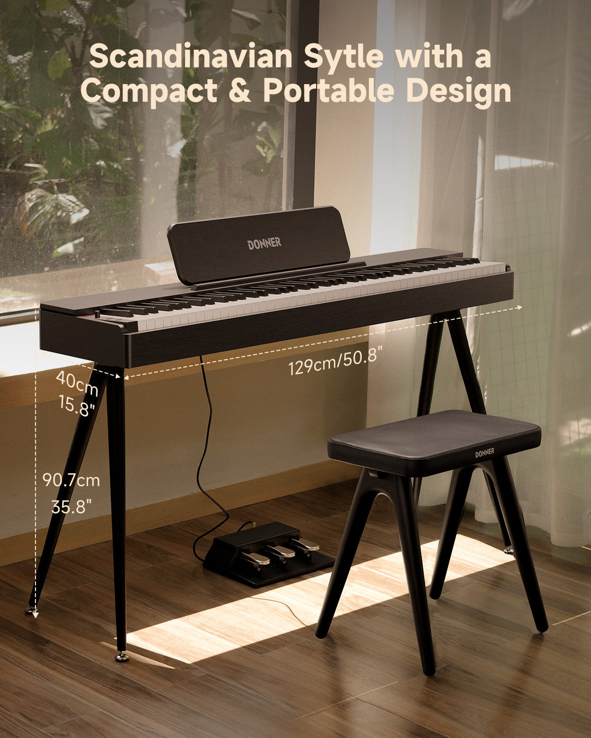 Donner OURA™ S100 Home Digital Piano