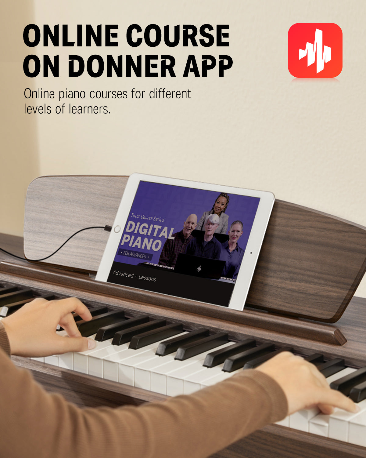 Donner DDP-80 Wooden Digital Piano