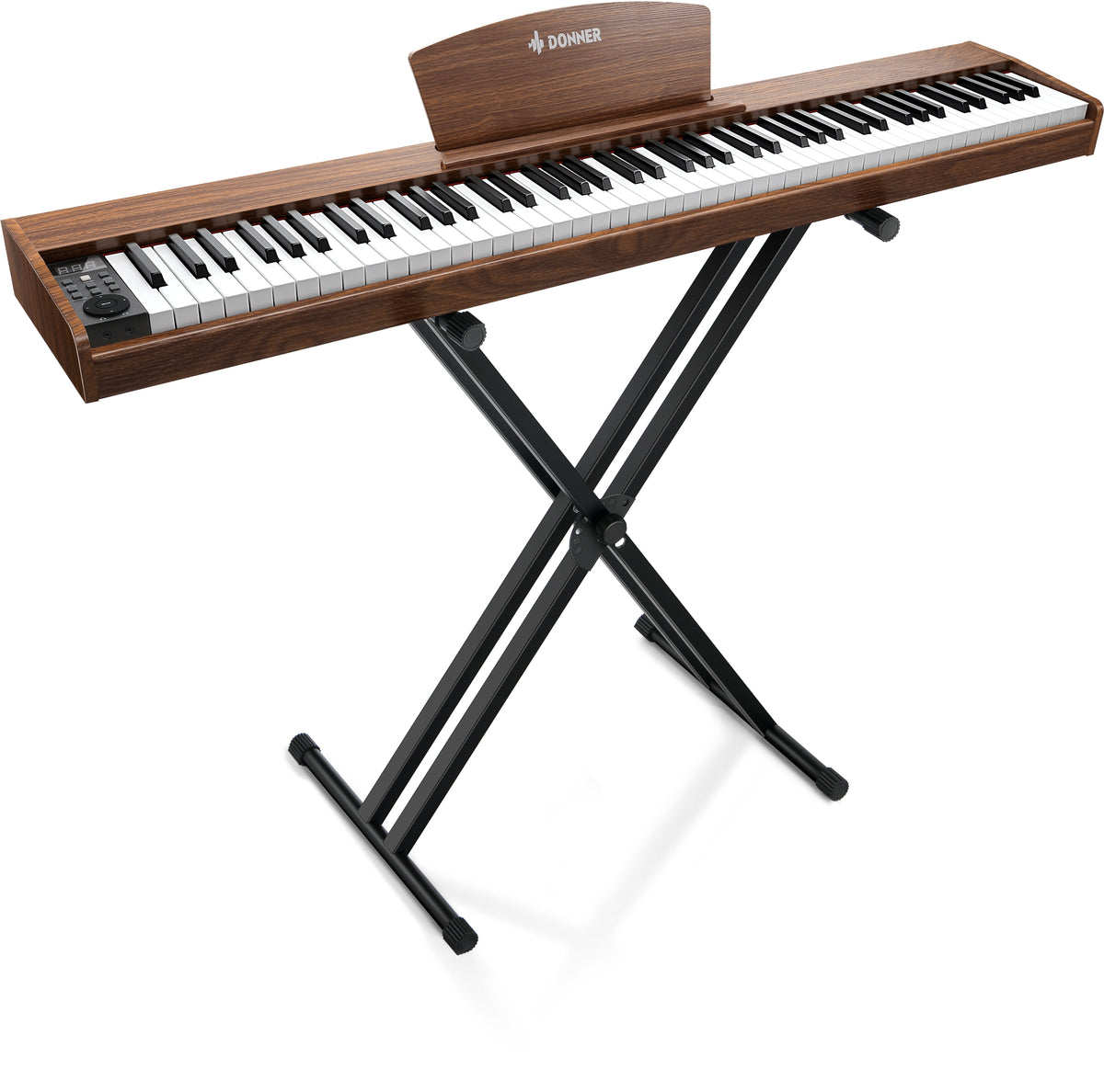 Donner DEP-1S Digital Piano Kit with X-Stand