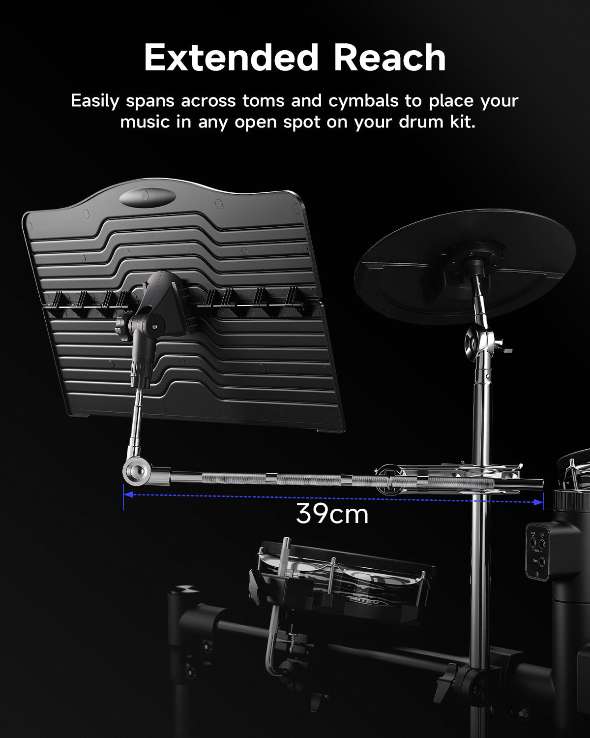 Donner Drum Music Stand
