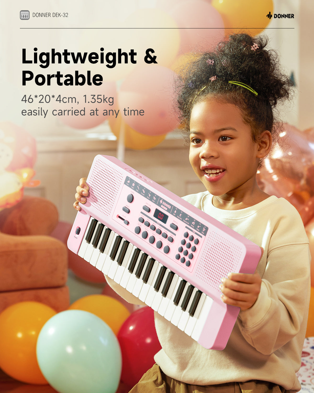 Donner DEK-32 32 keys Electronic Keyboard