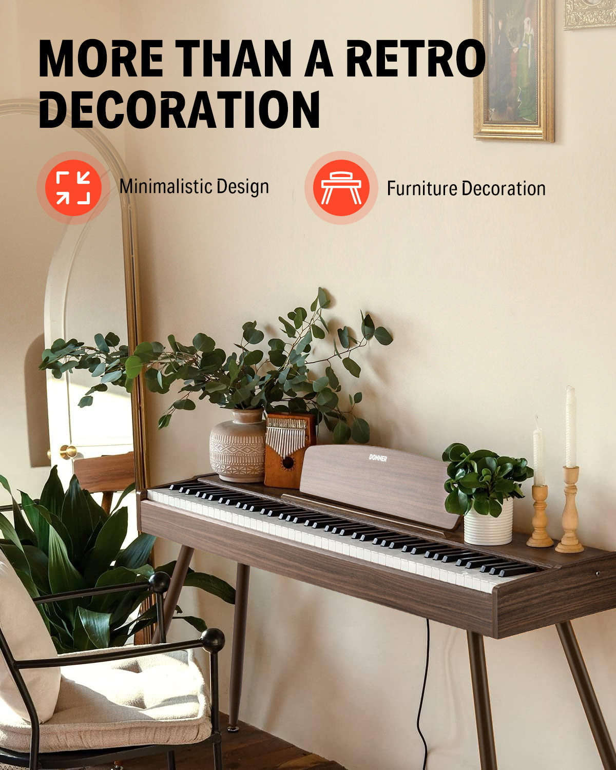 Donner DDP-80 Wooden Digital Piano
